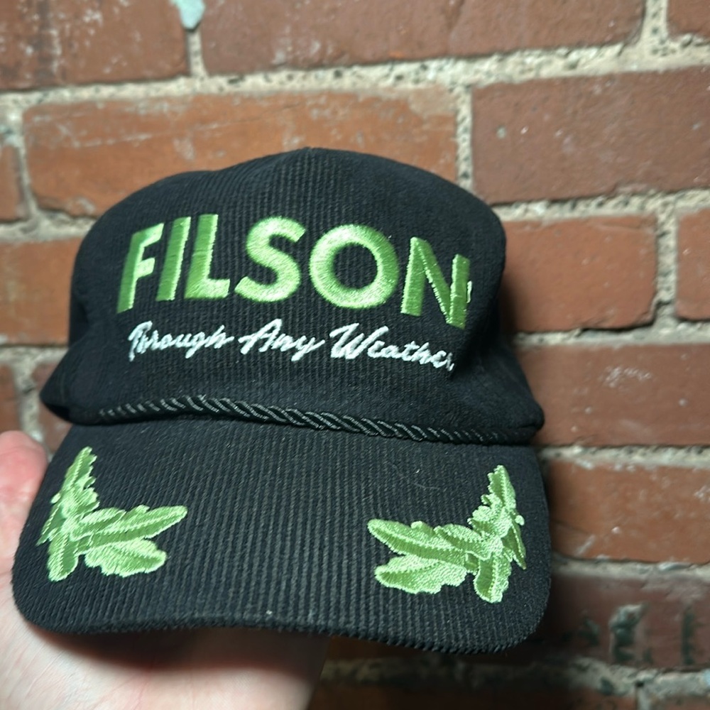 Filson Corduroy Leather Beltback